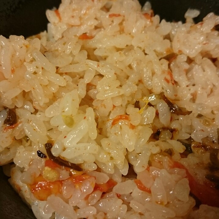 トマトの炊き込みご飯